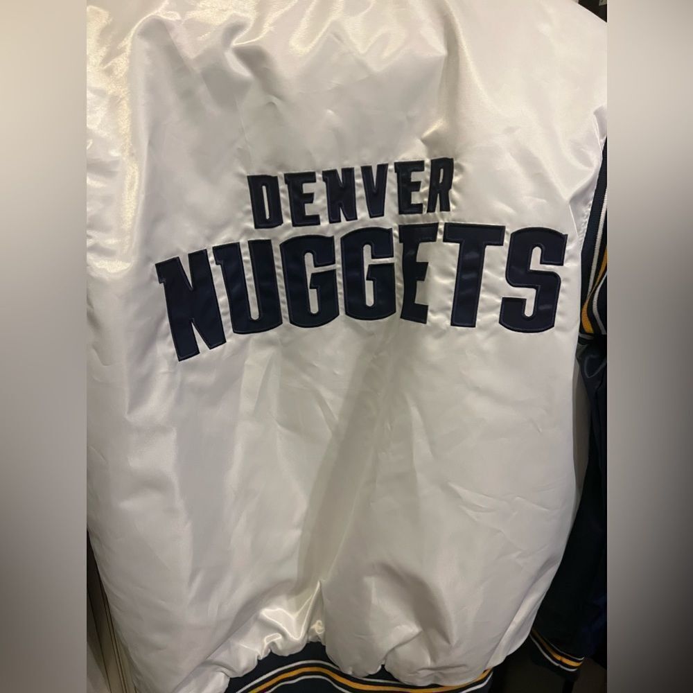 Denver nuggets The  Original starter custom Bling  jacket Sz M